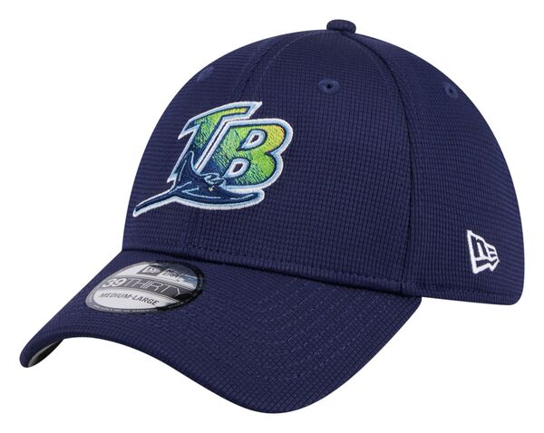 ニューエラ レディース 帽子 アクセサリー New Era Adult Tampa Bay Rays Navy 39Thirty Stretch Fit Hatの通販は