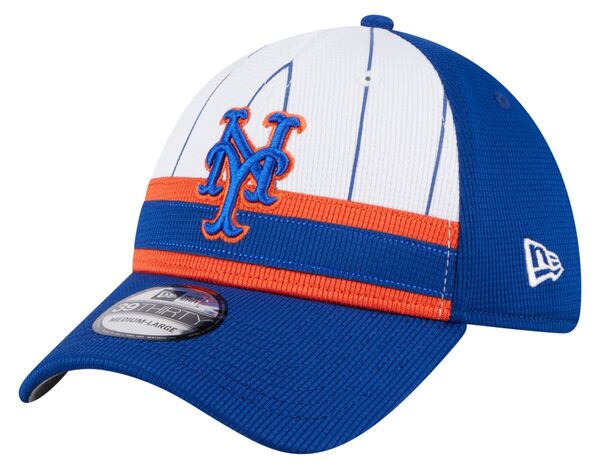 ニューエラ レディース 帽子 アクセサリー New Era Adult New York Mets Blue 39Thirty Stretch Fit Hatの通販は 12,980円