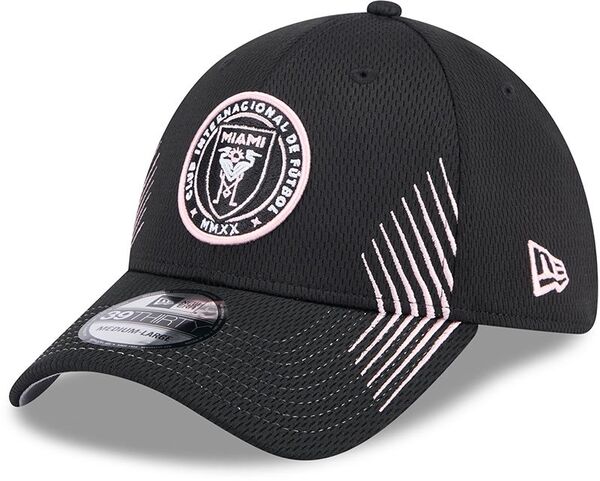 ニューエラ レディース 帽子 アクセサリー New Era Adult Inter Miami CF 39Thirty Active Black Stretch Hatの通販は 12,480円