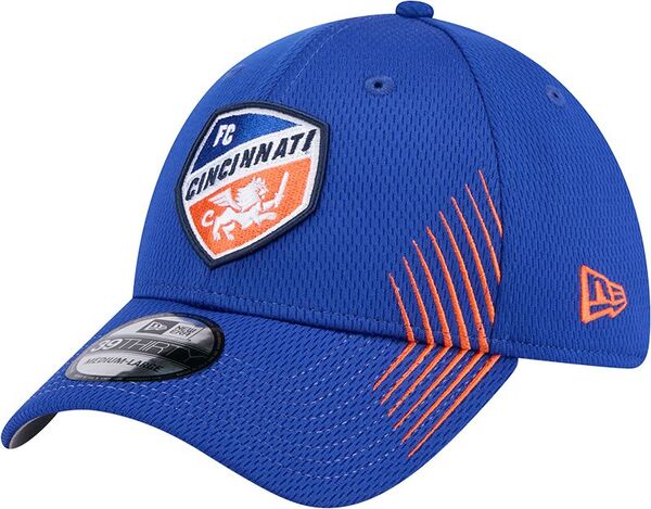 ニューエラ レディース 帽子 アクセサリー New Era Adult FC Cincinnati 39Thirty Active Blue Stretch Hatの通販は 12,480円