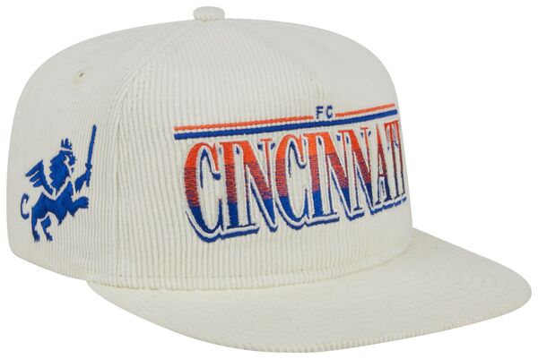 ニューエラ レディース 帽子 アクセサリー New Era Adult FC Cincinnati 2024 Golfer Rope Off White Adjustable Hatの通販は 13,480円