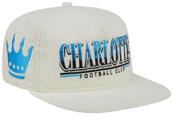 ニューエラ レディース 帽子 アクセサリー New Era Adult Charlotte FC 2024 Golfer Rope Off White Adjustable Hatの通販は 13,480円