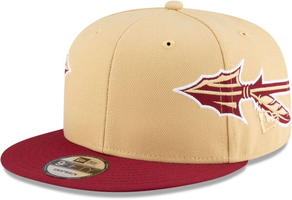 ニューエラ レディース 帽子 アクセサリー New Era Men's Florida State Seminoles Gold 9Fifty Helmet Adjustable Hatの通販は