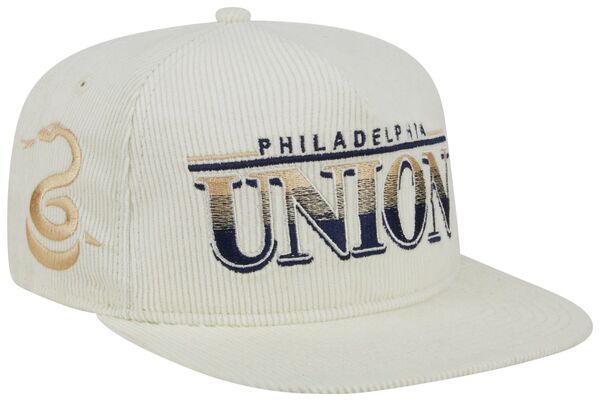 ニューエラ レディース 帽子 アクセサリー New Era Adult Philadelphia Union 2024 Golfer Rope Off White Adjustable Hatの通販は