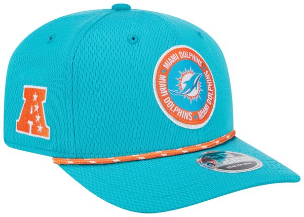 ニューエラ レディース 帽子 アクセサリー New Era Men's Miami Dolphins Sideline 9Seventy Adjustable Hatの通販は