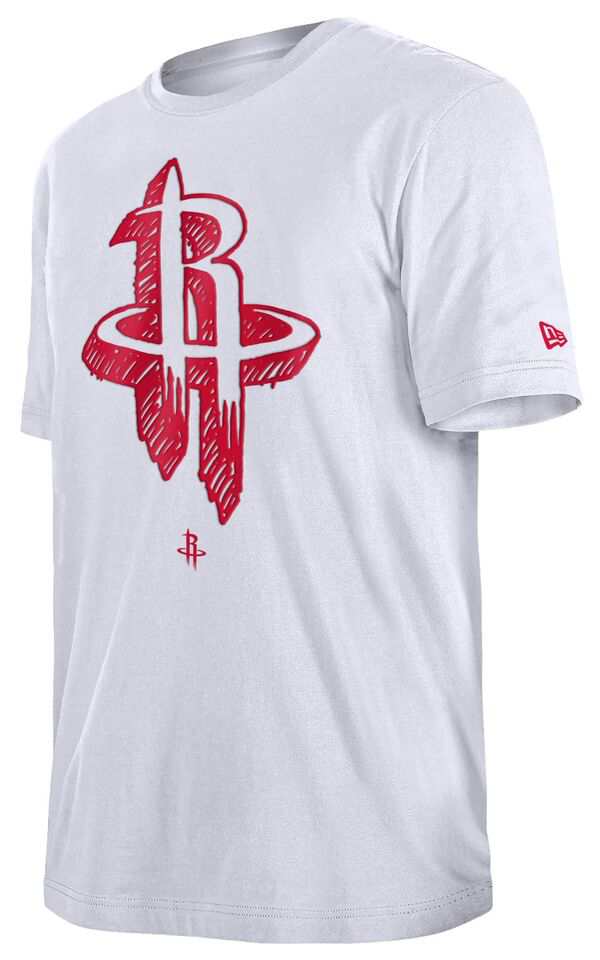 ニューエラ メンズ Tシャツ トップス New Era Adult Houston Rockets Doodle T-Shirt