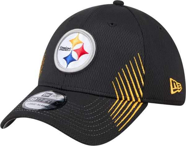 ニューエラ レディース 帽子 アクセサリー New Era Adult Pittsburgh Steelers Active Team Color 39Thirty Stretch Fit Hat