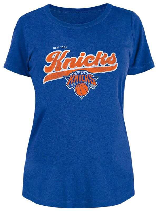 ニューエラ レディース Tシャツ トップス New Era Women's New York Knicks Script T-Shirtの通販は