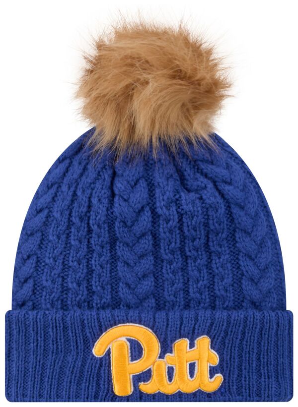 ニューエラ レディース 帽子 アクセサリー New Era Women's Pitt Panthers Royal Luxury Knit Hatの通販は