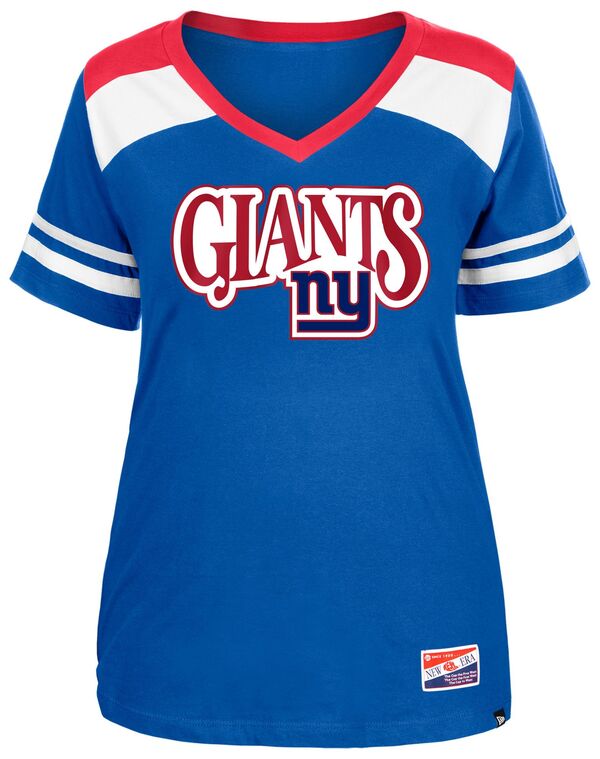 ニューエラ レディース Tシャツ トップス New Era Women's New York Giants Plus Insert Blue T-Shirtの通販は 6,480円