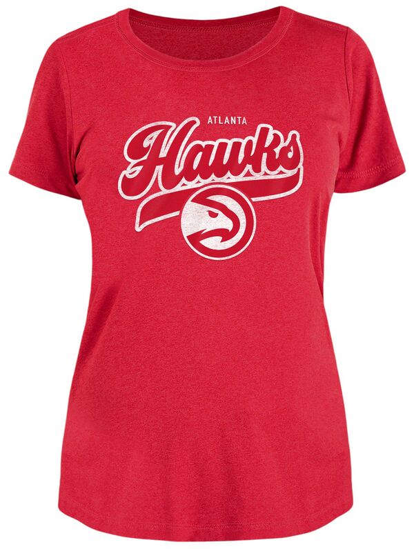 ニューエラ レディース Tシャツ トップス New Era Women's Atlanta Hawks Script T-Shirtの通販は