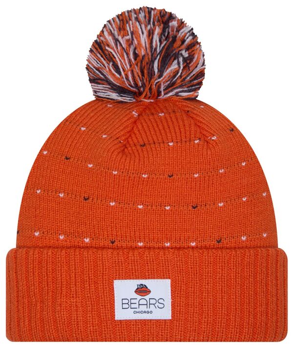 ニューエラ レディース 帽子 アクセサリー New Era Women's Chicago Bears Heart Throwback Knit Beanieの通販は