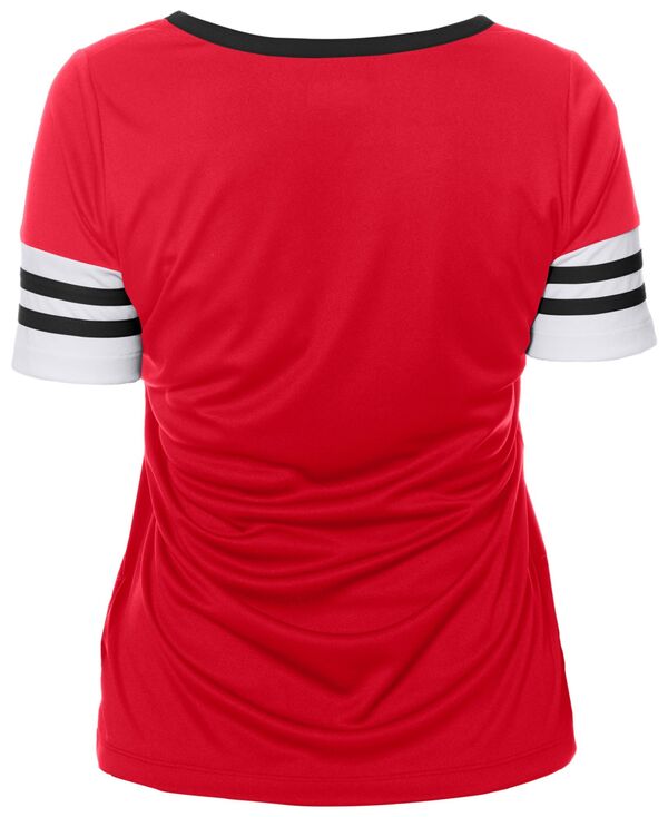 ニューエラ レディース Tシャツ トップス New Era Women's Kansas City Chiefs Sequins Red T-Shirtの通販は