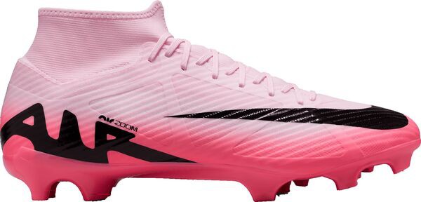 ナイキ レディース スニーカー シューズ Nike Zoom Mercurial Superfly 9 Academy FG/MG Soccer Cleats Pink/Black