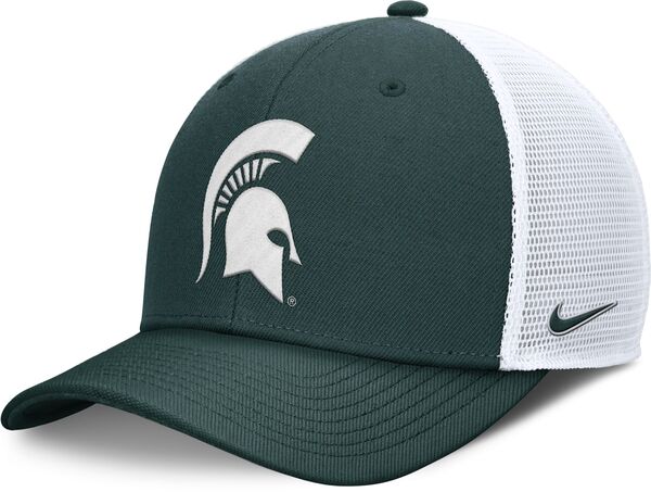 ナイキ レディース 帽子 アクセサリー Campus Ink Men's Michigan State Spartans #3 Green Dri-FIT Replica Basketball Jerseyの通販は