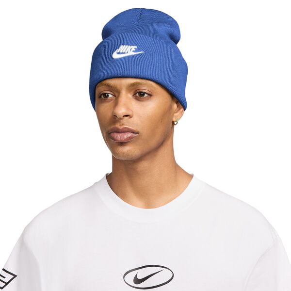ナイキ レディース 帽子 アクセサリー Nike Peak Futura Beanie Game Royal/Whiteの通販は