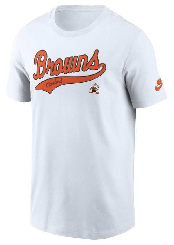 ナイキ メンズ Tシャツ トップス Nike Men's Cleveland Browns Script White T-Shirtの通販は 7,038円
