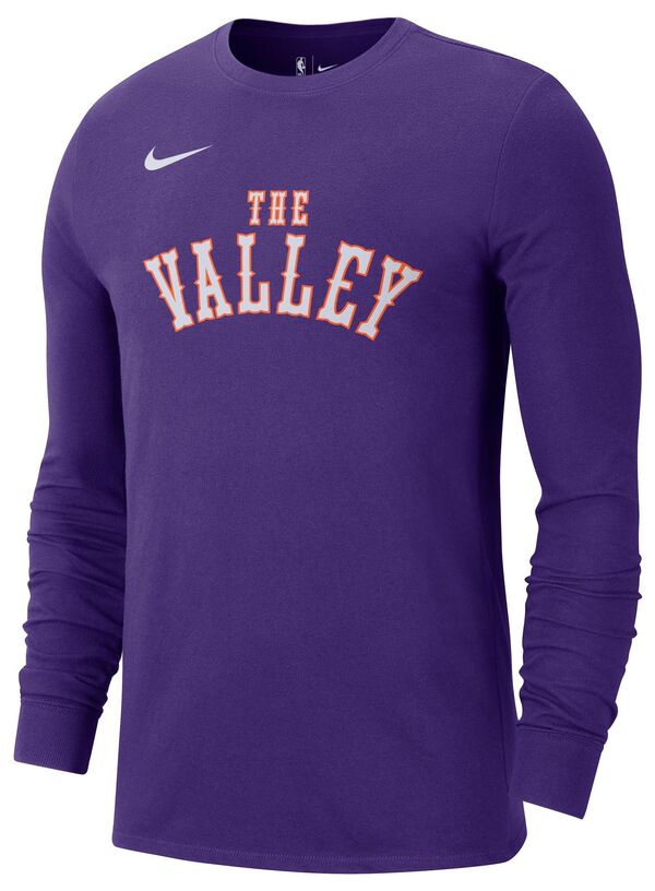 ナイキ メンズ Tシャツ トップス Nike Adult 2024-25 City Edition Phoenix Suns Logo Long Sleeve T-Shirtの通販は 10,380円