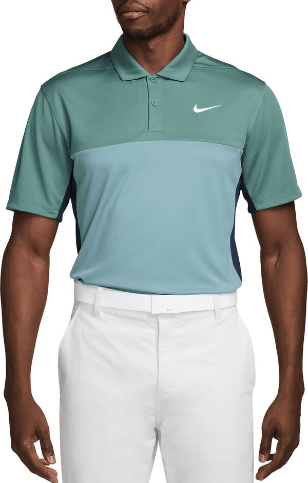 ナイキ メンズ ポロシャツ トップス Nike Men's Dri-FIT Victory+ Block Golf Polo Bicoastalの通販は