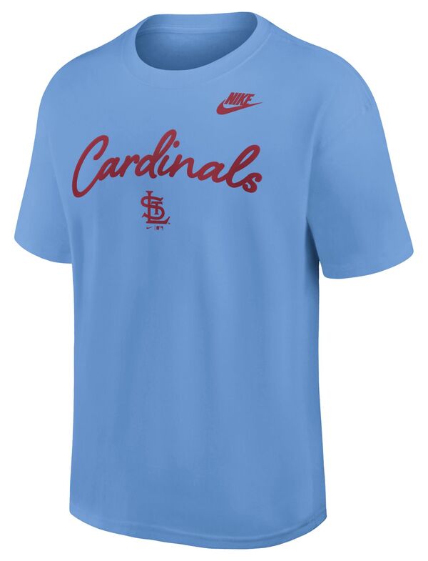 ナイキ メンズ Tシャツ トップス Nike Men's St. Louis Cardinals Blue Cooperstown Max90 T-Shirtの通販は