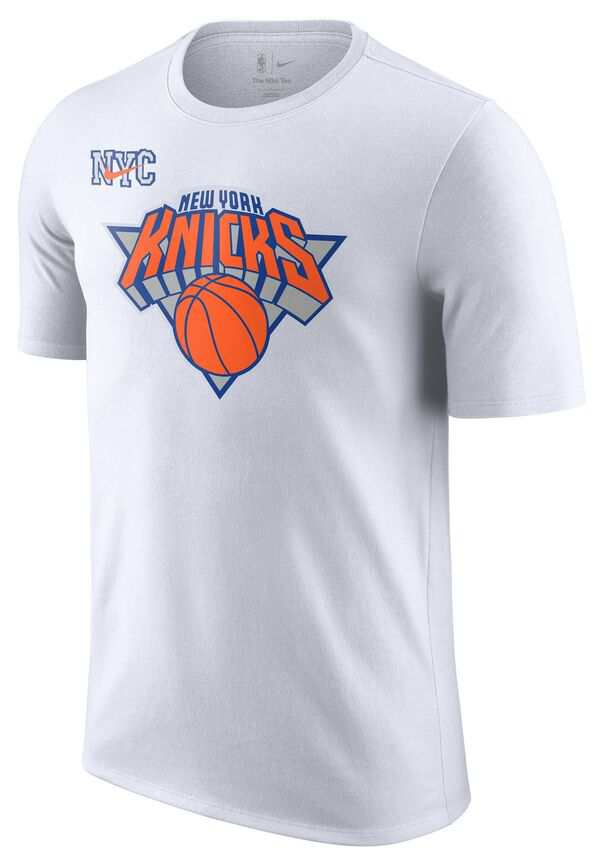 ナイキ メンズ Tシャツ トップス Nike Adult 2024-25 City Edition New York Knicks Logo T-Shirt