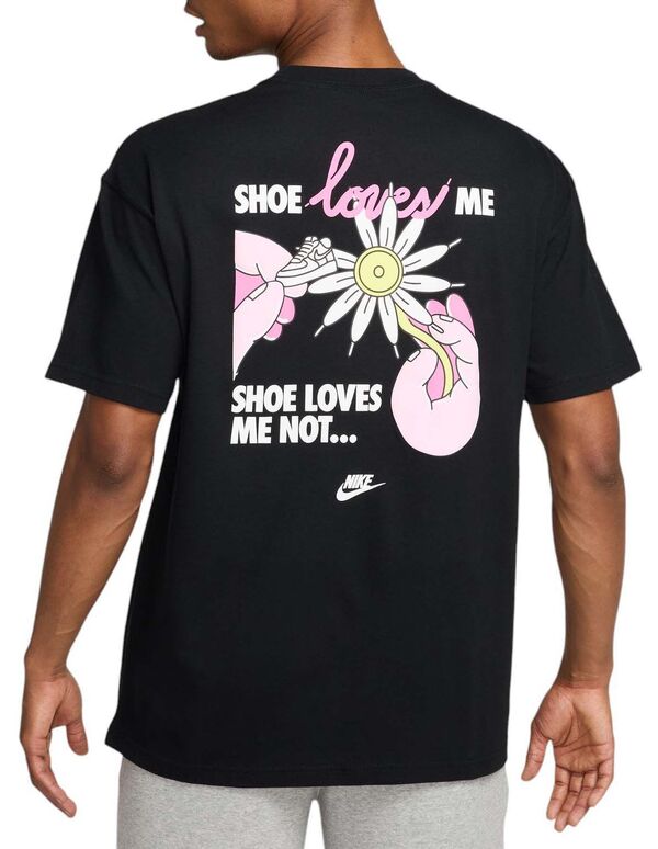 ナイキ メンズ Tシャツ トップス Nike Men's Sportswear Max90 Valentines Graphic T-Shirt Blackの通販は