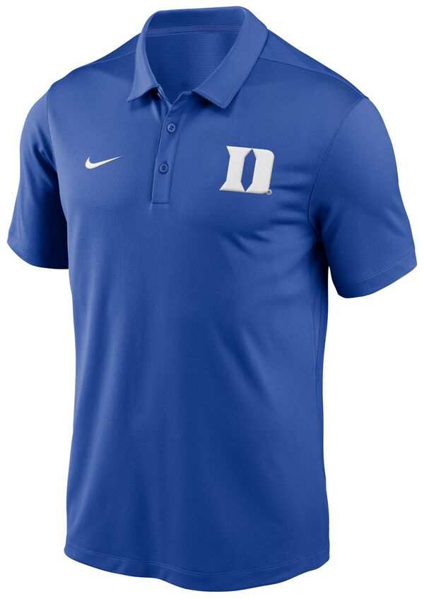 ナイキ メンズ ポロシャツ トップス Nike Men's Duke Blue Devils Blue Dri-FIT Franchise Poloの通販は