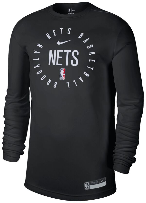 ナイキ メンズ Tシャツ トップス Nike Adult Brooklyn Nets Legend Practice Long Sleeve T-Shirtの通販は 13,480円