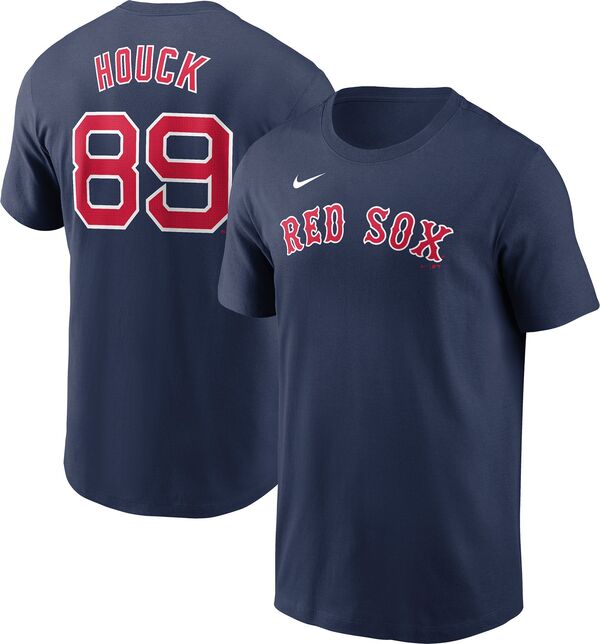 ナイキ メンズ Tシャツ トップス Nike Men's Boston Red Sox Navy Tanner Houck #89 T-Shirtの通販は