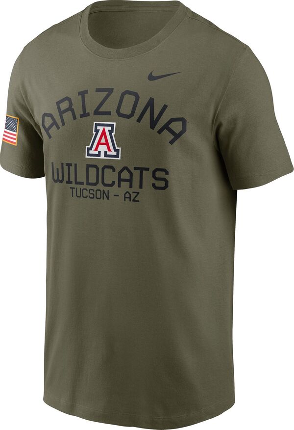 ナイキ メンズ Tシャツ トップス Nike Men's Arizona Wildcats Olive Military Appreciation T-Shirtの通販は 7,723円