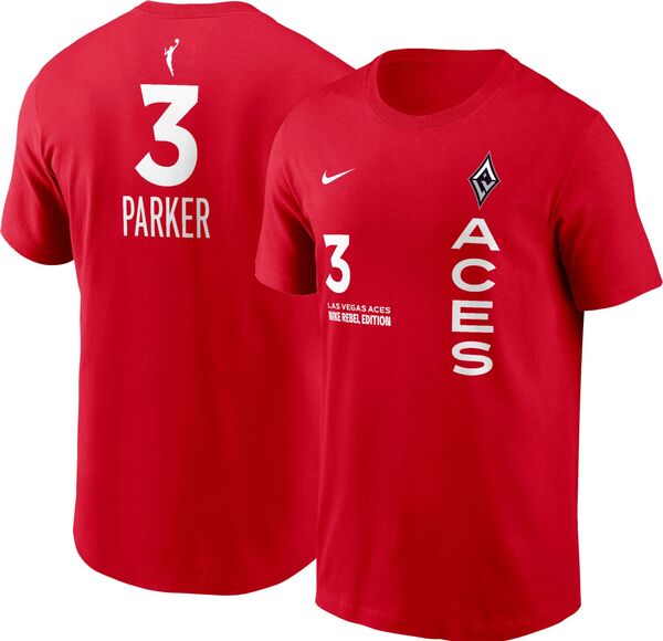 ナイキ メンズ Tシャツ トップス Nike Adult Las Vegas Aces Candace Parker #3 Rebel T-Shirtの通販は 5,151円