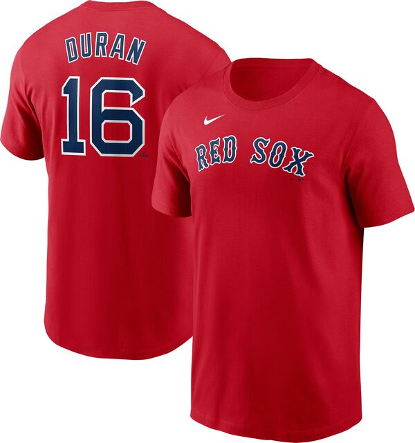 ナイキ メンズ Tシャツ トップス Nike Men's Boston Red Sox Red Jarren Duran #16 T-Shirtの通販は
