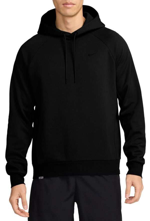 ナイキ メンズ パーカー・スウェット アウター Nike Men's Dri-FIT Primary UV Pullover Hoodie Black