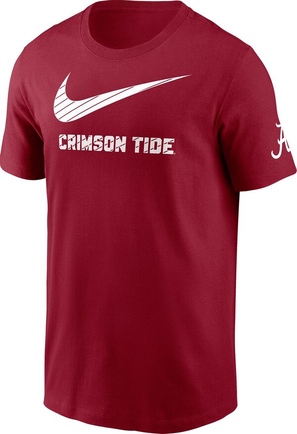 ナイキ メンズ Tシャツ トップス Nike Men's Alabama Crimson Tide Crimson Swoosh Logo T-Shirtの通販は 13,480円