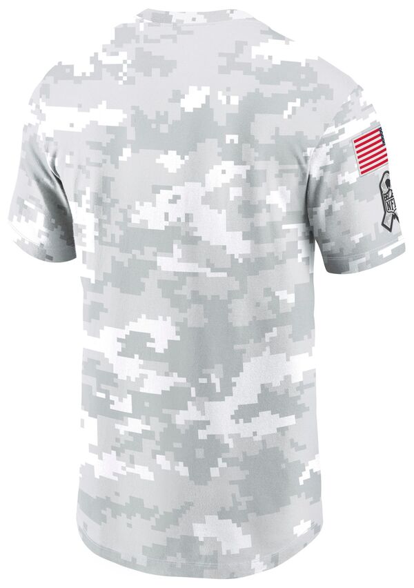 ナイキ メンズ Tシャツ トップス Nike Men's Seattle Seahawks Salute to Service 2024 White Camo T-Shirtの通販は