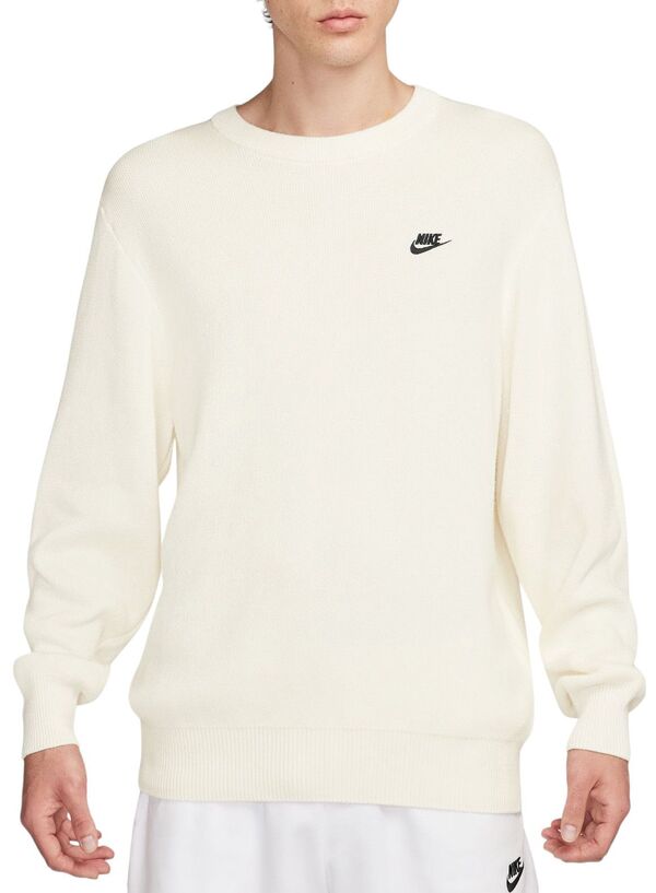 ナイキ メンズ パーカー・スウェット アウター Nike Men's Club Crewneck Sweater Sailの通販は