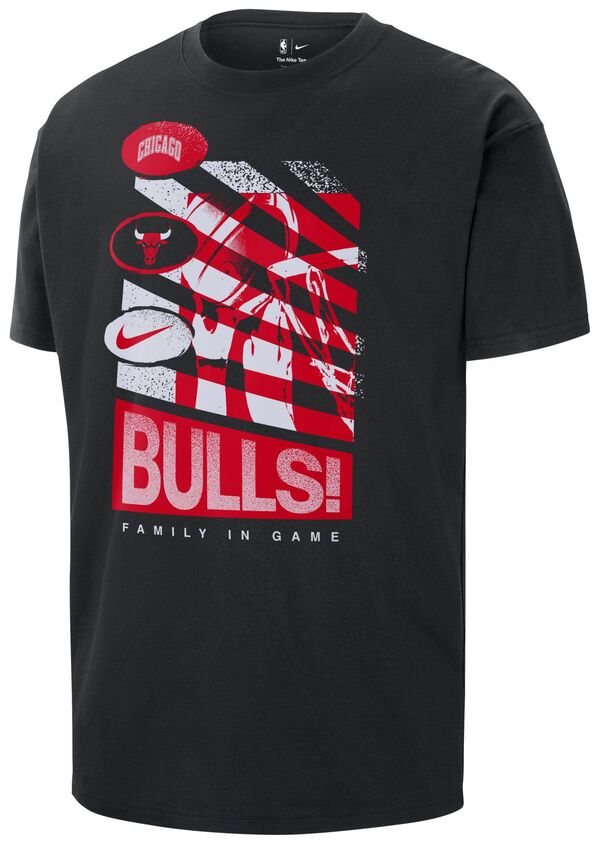 ナイキ メンズ Tシャツ トップス Nike Adult Chicago Bulls Courtside Vintage T-Shirtの通販は 11,085円