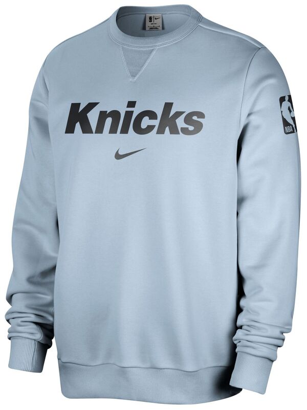 ナイキ メンズ パーカー・スウェット アウター Nike Adult New York Knicks Standard Issue Crewneck Sweatshirtの通販は 28,480円