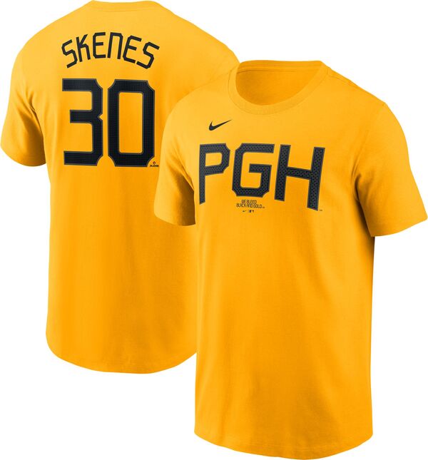 ナイキ メンズ Tシャツ トップス Nike Men's Pittsburgh Pirates 2024 City Connect Paul Skenes #30 T-Shirtの通販は
