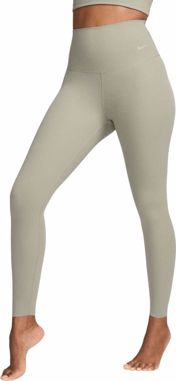 ナイキ レディース レギンス ボトムス Nike Women's Zenvy Rib Gentle-Support High-Waisted 7/8 Leggings Light Armyの通販は