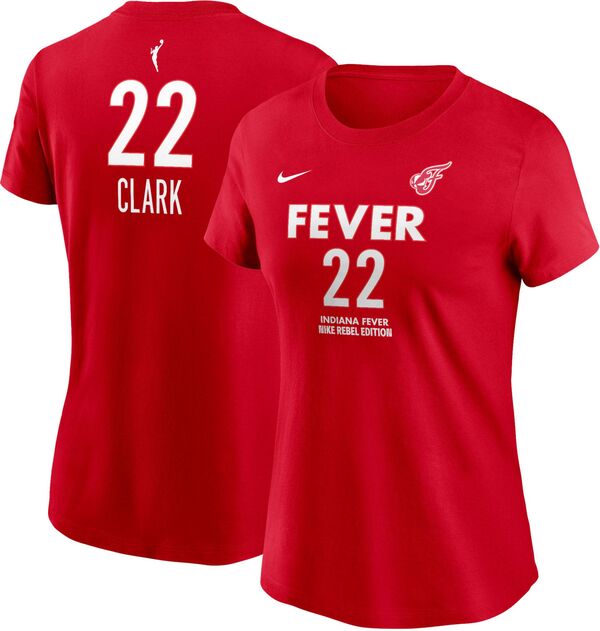 ナイキ レディース Tシャツ トップス Nike Women's Indiana Fever Caitlin Clark #22 Rebel T-Shirtの通販は