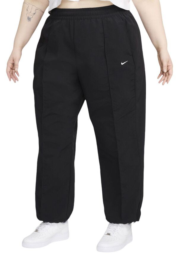 ナイキ レディース カジュアルパンツ ボトムス Nike Women's Sportswear Everything Wovens Mid-Rise Open-Hem Pants (Plus Size) Blackの通販は 25,980円
