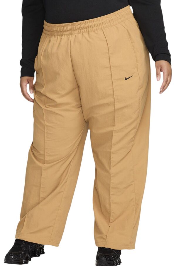 ナイキ レディース カジュアルパンツ ボトムス Nike Women's Sportswear Everything Wovens Mid-Rise Open-Hem Pants (Plus Size) Flaxの通販は