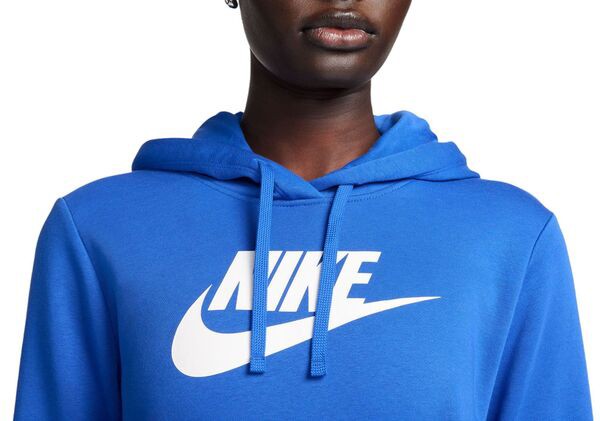 ナイキ レディース パーカー・スウェット アウター Nike Women's Sportswear Club Fleece Logo Pullover Hoodie Game Royal