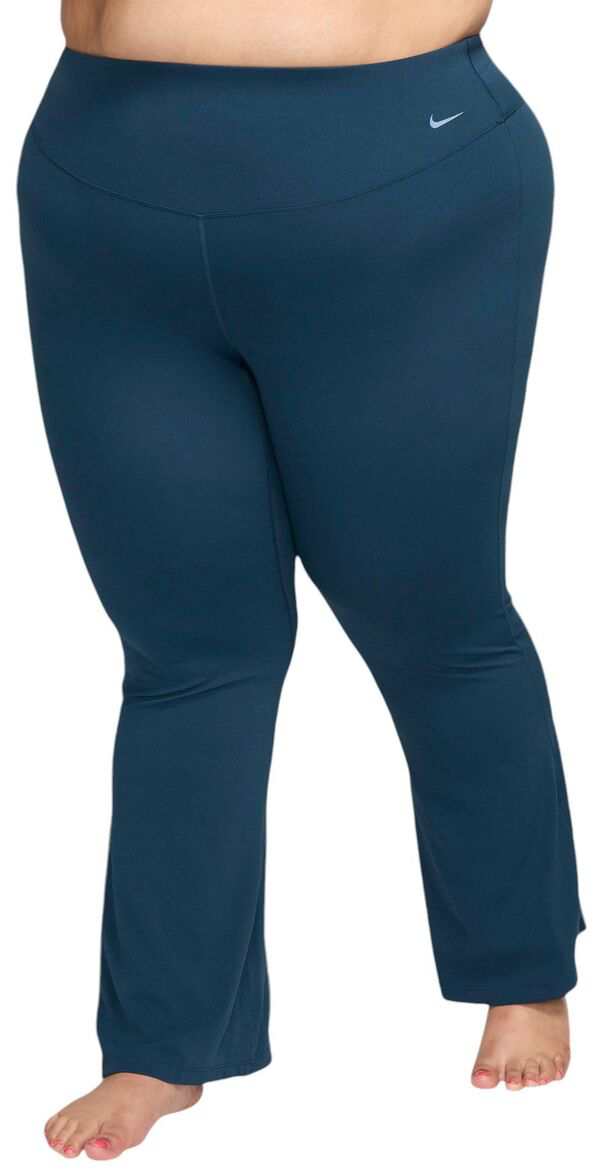 ナイキ レディース レギンス ボトムス Nike Women's Zenvy High-Waisted Flared Leggings (Plus Size) Armory Navyの通販は