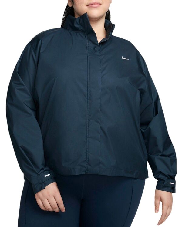 ナイキ レディース ジャケット・ブルゾン アウター Nike Women's Fast Repel Running Jacket (Plus Size) Armory Navyの通販は