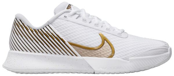 ナイキ レディース スニーカー シューズ NikeCourt Women's Vapor Pro 2 WMB Hard Court Tennis Shoes White/Gold