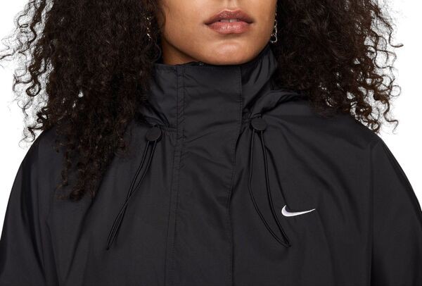 ナイキ レディース ジャケット・ブルゾン アウター Nike Sportswear Women's Essential Trench Coat Black