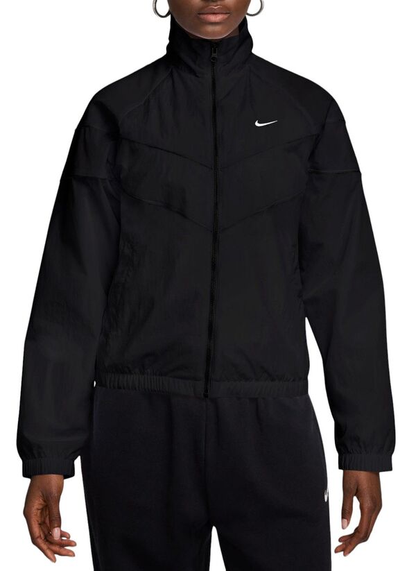 ナイキ レディース ジャケット・ブルゾン アウター Nike Women's Windrunner UV Protection Woven Full-Zip Jacket Blackの通販は 20,480円