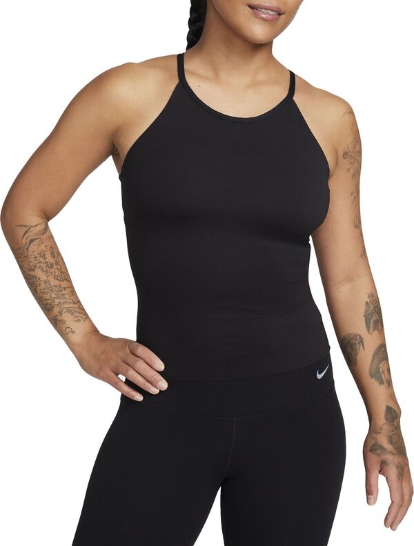 ナイキ レディース シャツ トップス Nike Women's Zenvy Dri-FIT InfinaSoft Tank Top Black